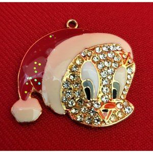 Hallmark Tweety Christmas Ornament Looney Tunes Tweety Pendant 2004